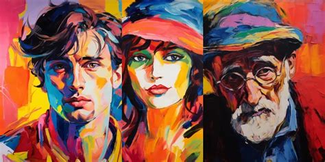 Fauvism Portraits Expressive Paintings Midjourney Prompt | PromptBase