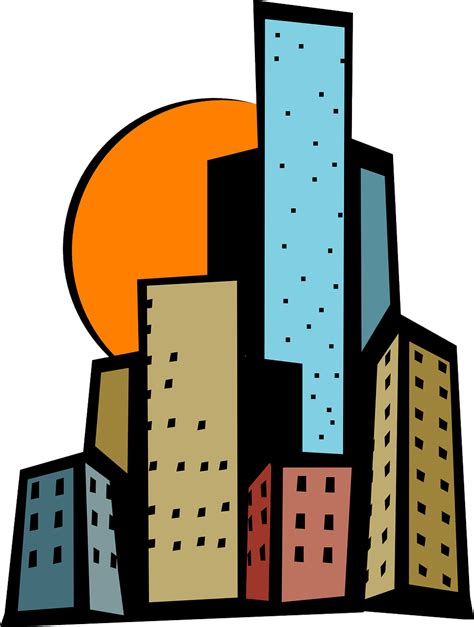 City clipart cartoon, City cartoon Transparent FREE for download on WebStockReview 2024