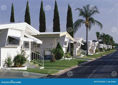 Mobile Home Park Stock Images - Image: 23147654