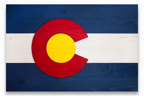 Colorado Wood Flag – Patriot Wood