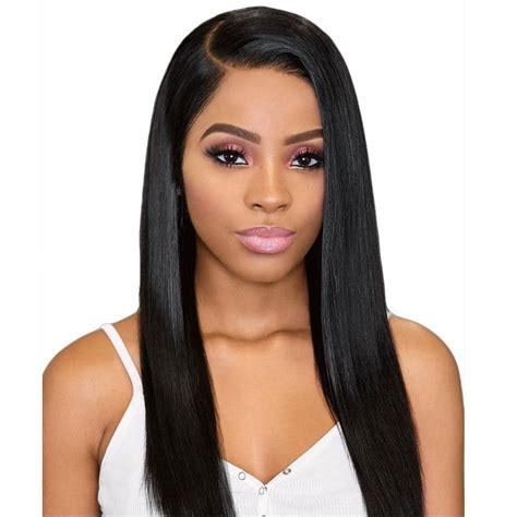 Orgshine Long Straight Black Color Synthetic Wigs Side Part Wig 24inch [46% OFF] | Rosegal