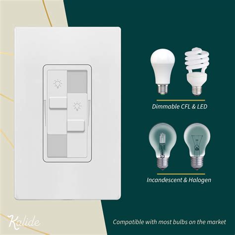 Dual Load Dimmer Light Switch | TOPGREENER