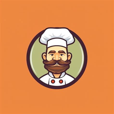 Premium AI Image | chef logo design