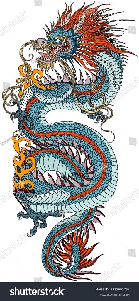 Azure Dragon Tattoo