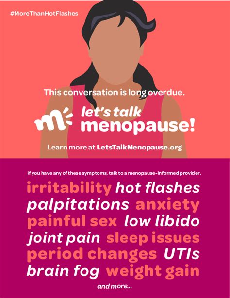 Menopause: Public Awareness Campaign - Let's Talk Menopause