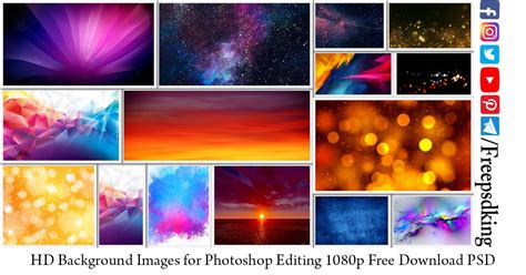 HD Background Images for Photoshop Editing 1080p Free Download PSD