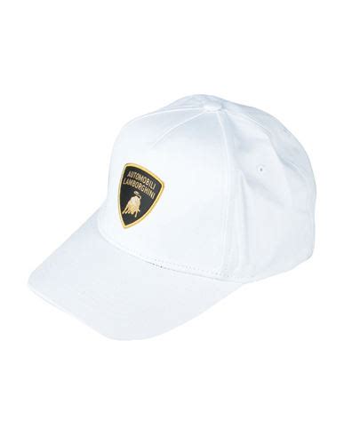 Automobili Lamborghini Hats In White | ModeSens