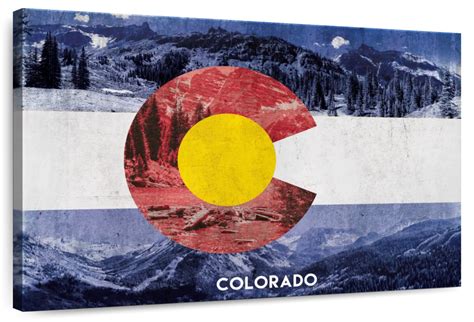 Flag Of Colorado Wall Art | Photography