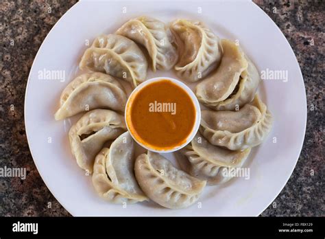 Momos national dish of Nepal Stock Photo - Alamy