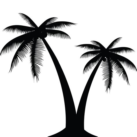 Vector Palm Tree Silhouette - ClipArt Best