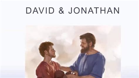 Jonathan and David - A Model of Friendship - Bible Christian Resources - Audio, Video, Bible ...