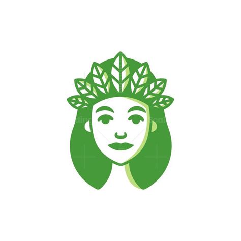 Goddess of Plant Logo