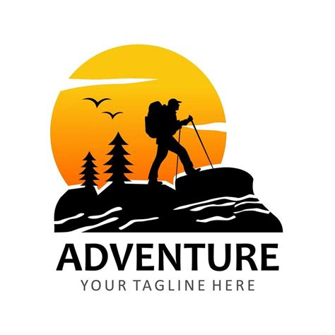 adventure vector logo 7688945 Vector Art at Vecteezy