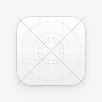 Blank Ios App Icon Template / Ios 14 App Icon Template Freebie For Sketch - Here are some psd ...