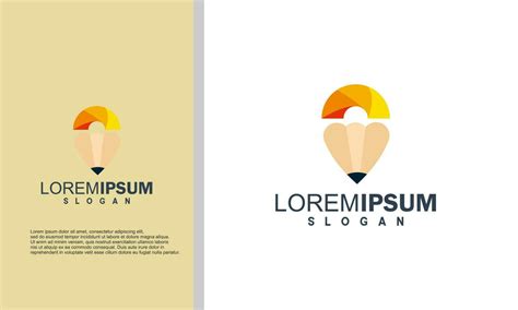 pencil logo design vector illustration 32407035 Vector Art at Vecteezy