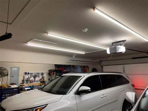 Garage Lighting With LED Light Fixtures - PMCAOnline