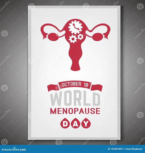 World menopause day stock vector. Illustration of knowledge - 120481893