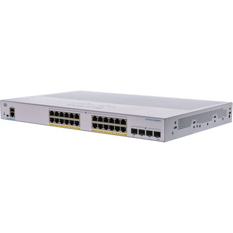 Cisco Business CBS350-24FP-4X Managed Switch, 24 Port GE, Full PoE, 4x10G SFP+ (CBS350-24FP-4X ...