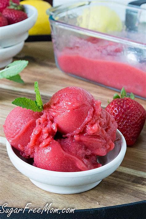 4 Low Sugar Dairy Free Sorbet Recipes