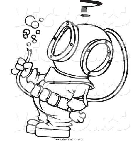 Scuba Diver Coloring Pages Printable Sketch Coloring Page