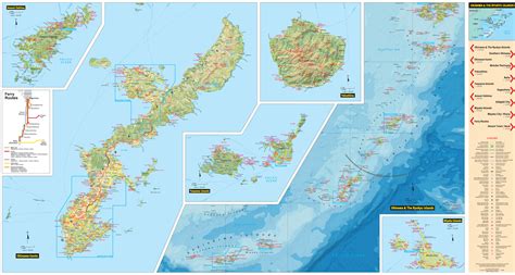 Okinawa Travel Map First Edition (9784805313381) - Tuttle Publishing