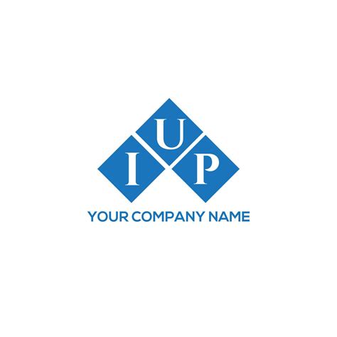 IUP letter logo design on white background. IUP creative initials letter logo concept. IUP ...