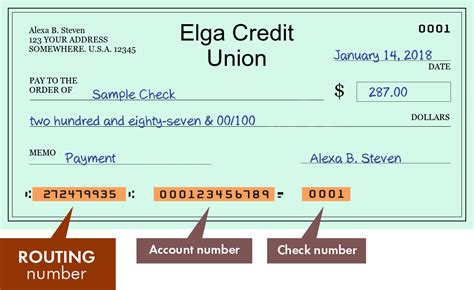 Elga Credit Union - search routing numbers, addresses and phones of branches