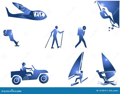 Sport Adventure Symbol Icon Royalty Free Stock Images - Image: 1273619