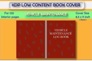 Vehicle Maintenance Log Cover Template Graphic by jyotiskumar7173 · Creative Fabrica