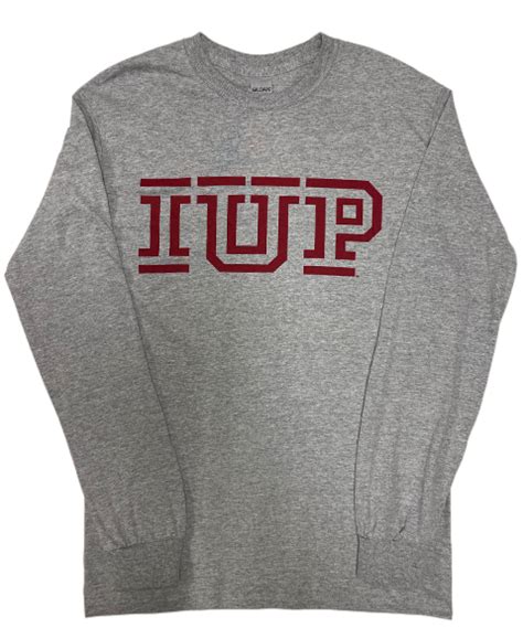 Long Sleeve T-Shirt, IUP Logo, by Collegiate Pride | The Co-op Store