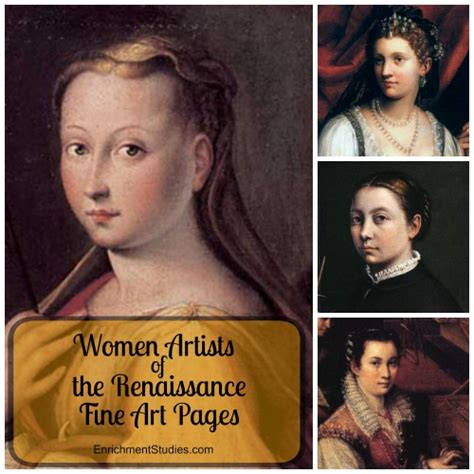 FREE Fine Art Pages: Women Artists of the Renaissance (13 Pages!)