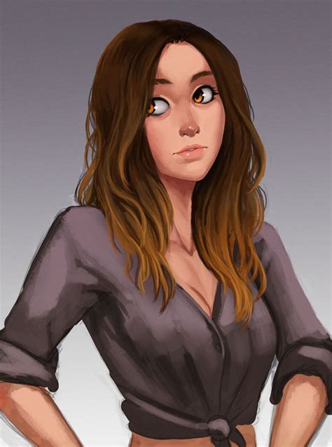 June portrait1 by Raichiyo33 on deviantART . Character Illustration Female Drawing, Girl Drawing ...