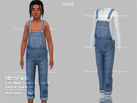 Sims 4 Overalls Male