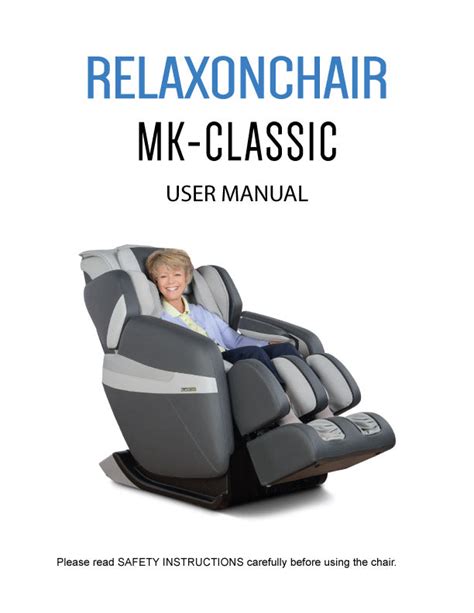 Download Documents - Relaxonchair - RELAXONCHAIR