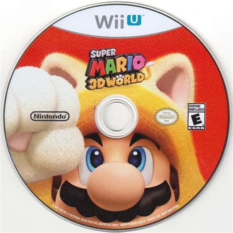 Super Mario 3D World (2013) Wii U box cover art - MobyGames