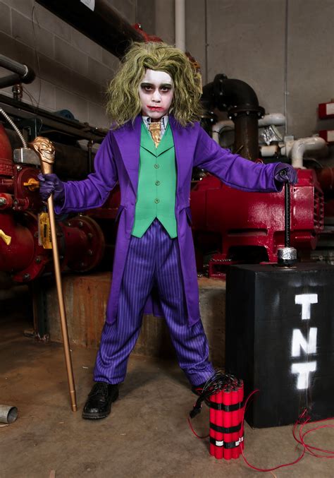 Deluxe Child Joker Costume