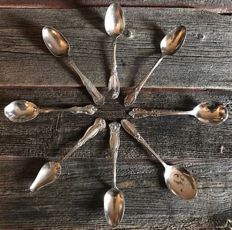 ~Antique Silver Spoons.... | Silver spoons, Antique silver, Antiques