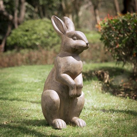 August Grove® MGO Standing Rabbit Statue & Reviews | Wayfair