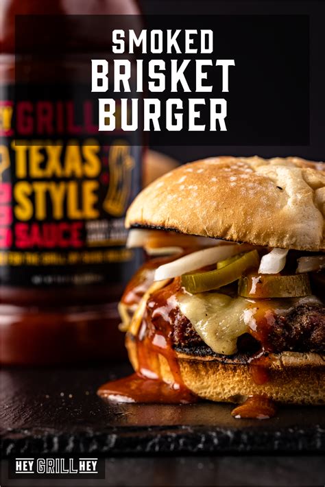 Smoked Brisket Burger Recipe