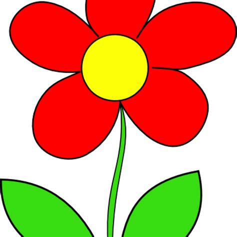 Red flower clip art Flower | Clipart Panda - Free Clipart Images