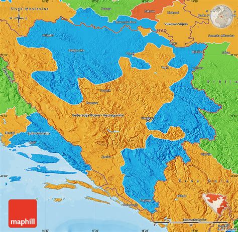 Political Map of Republika Srpska