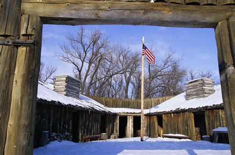 fort-mandan-in-winter - North Dakota Pictures - North Dakota - HISTORY.com