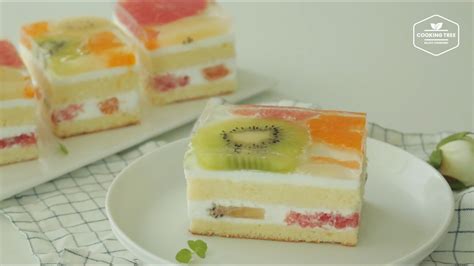 Fruit Jelly Cake Recipe