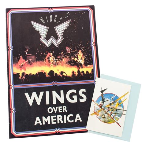 Wings Over America Concert Program