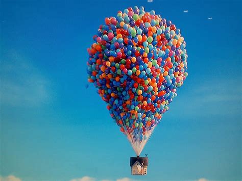 Up House Balloons Wallpaper