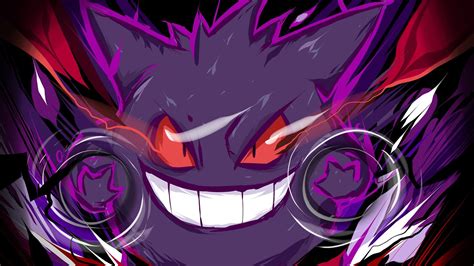 Mega Gengar Wallpapers - Top Free Mega Gengar Backgrounds - WallpaperAccess