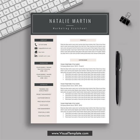 Microsoft Office Resume Templates 2020