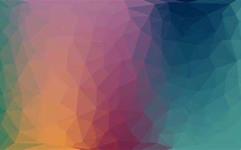 Abstract Colorful Low poly Vector Background with warm gradient futuristic pattern. 598838 ...