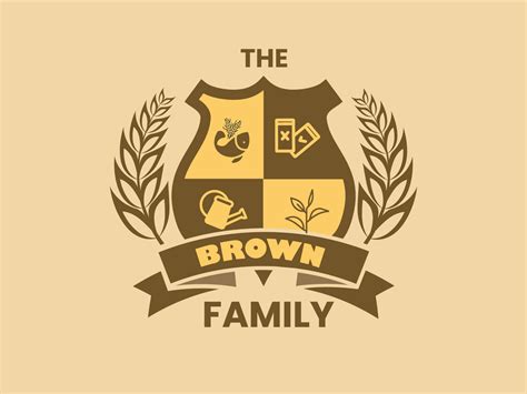 Family Crest Logo Design by Nisa Rahman on Dribbble