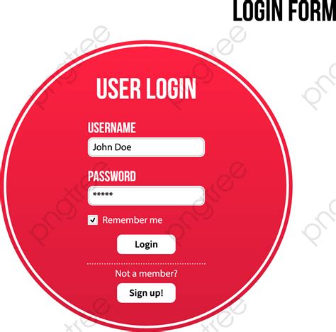 Transparent Login Form Template Free Download - Free Templates Printable